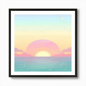 Sunset 10 Art Print