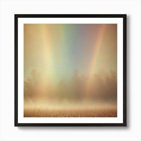 Rainbows In The Mist Art Print