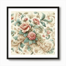 Floral Pattern Art Print