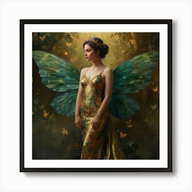 A Majestic Regal Pixie Art Print