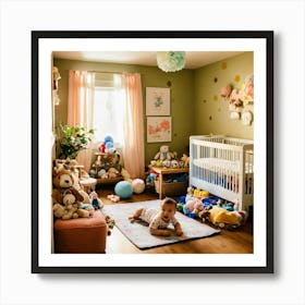 A Photo Of A Baby S Room 7 Art Print