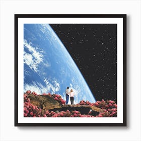 The View Square Art Print