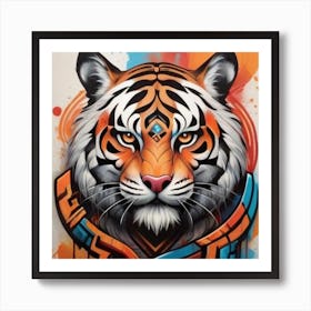 Tiger 3 Art Print