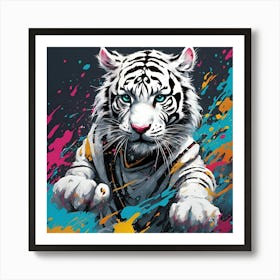 White Tiger 16 Art Print