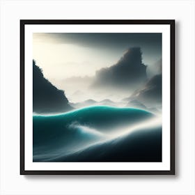 Ocean Waves Art Print