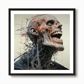 'The Skeleton' Art Print