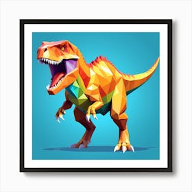 T - Rex Art Print