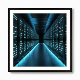 Data Center Art Print