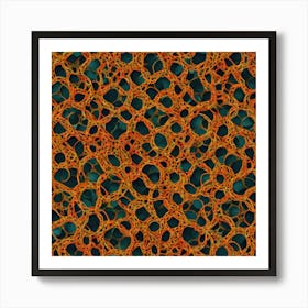 Crocheted Pattern Art Print