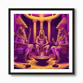 Egyptians Art Print