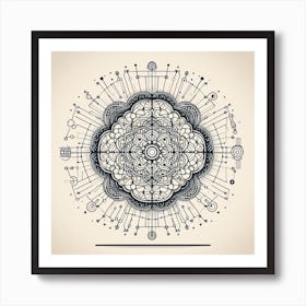 Mandala Art Print