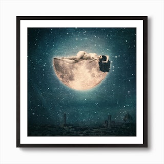 Moon Reverie Art Print