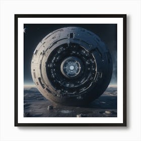 Spaceship 33 Art Print
