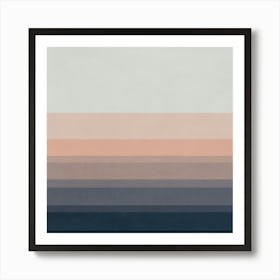 Minimalist Sunrise Art Print