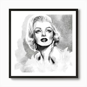 Screen Goddess Art Print