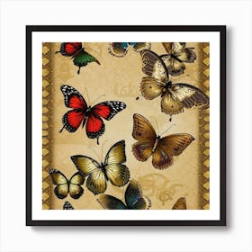 Butterfly Wall Art Art Print