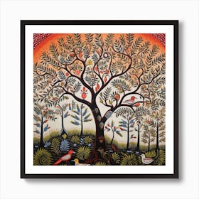 Tree In The Forest Art Print