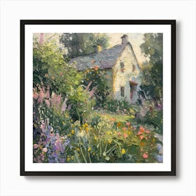 Flower Symphony Botanical Garden 6 Art Print