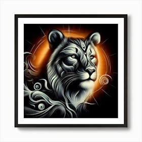 Tiger Art Print