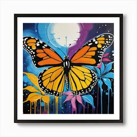 Monarch Butterfly 2 Art Print