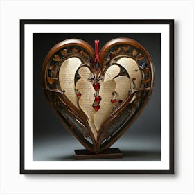 Heart Of Love Art Print