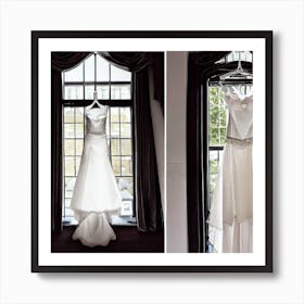 Wedding Dresses 2 Art Print