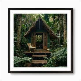 The Middle Of A Jungle Art Art Print