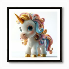 Unicorn 110 Art Print