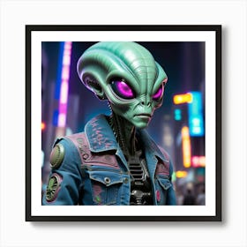 Alien 1 Art Print