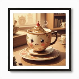 Tea Art 404 Art Print