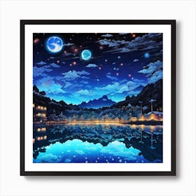 Night Sky Art Print