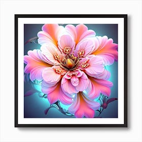 Pink Flower Art Print