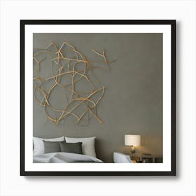 Modern Bedroom Wall Art 1 Art Print