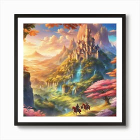 Fairytale Castle Art Print