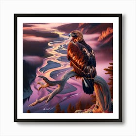 Golden Eagle Art Print