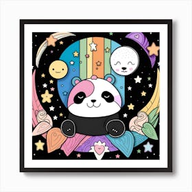 Panda Bear 1 Art Print