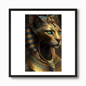 Egyptian Cat Art Print