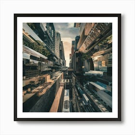 Cityscape Art Art Print