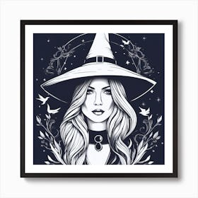 Witches Hat 1 Art Print