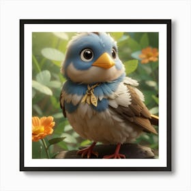 Fairy Bird Art Print