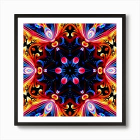 Psychedelic Abstract 24 Art Print