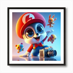 Super Mario Bros 2 Art Print