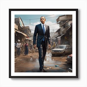 Obama In ikorodu Lagos Poster