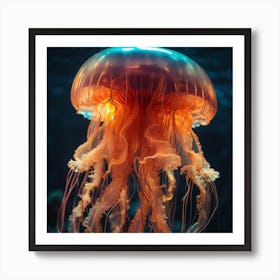 the immortal jellyfish Art Print