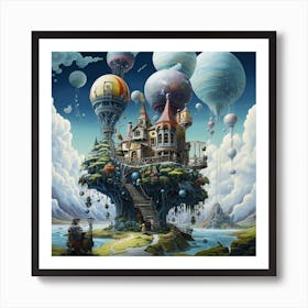 Fairytale House Art Print