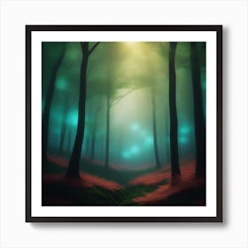 Mystical Forest Retreat 31 Art Print