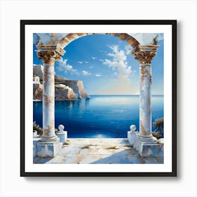 Archway To The Sea 1 Art Print