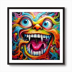 Psychedelic Art 1 Art Print