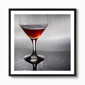 Martini Art Print