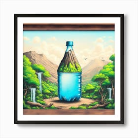 Save Water Drink Art Print 3 Art Print